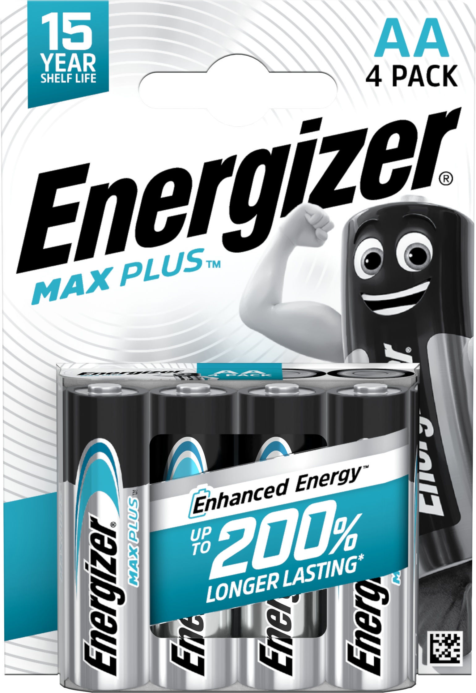 Батарейка LR6 AA - ENERGIZER MAX PLUS 1.5V/4 шт. блістер (LR6MP) Energizer фото 2