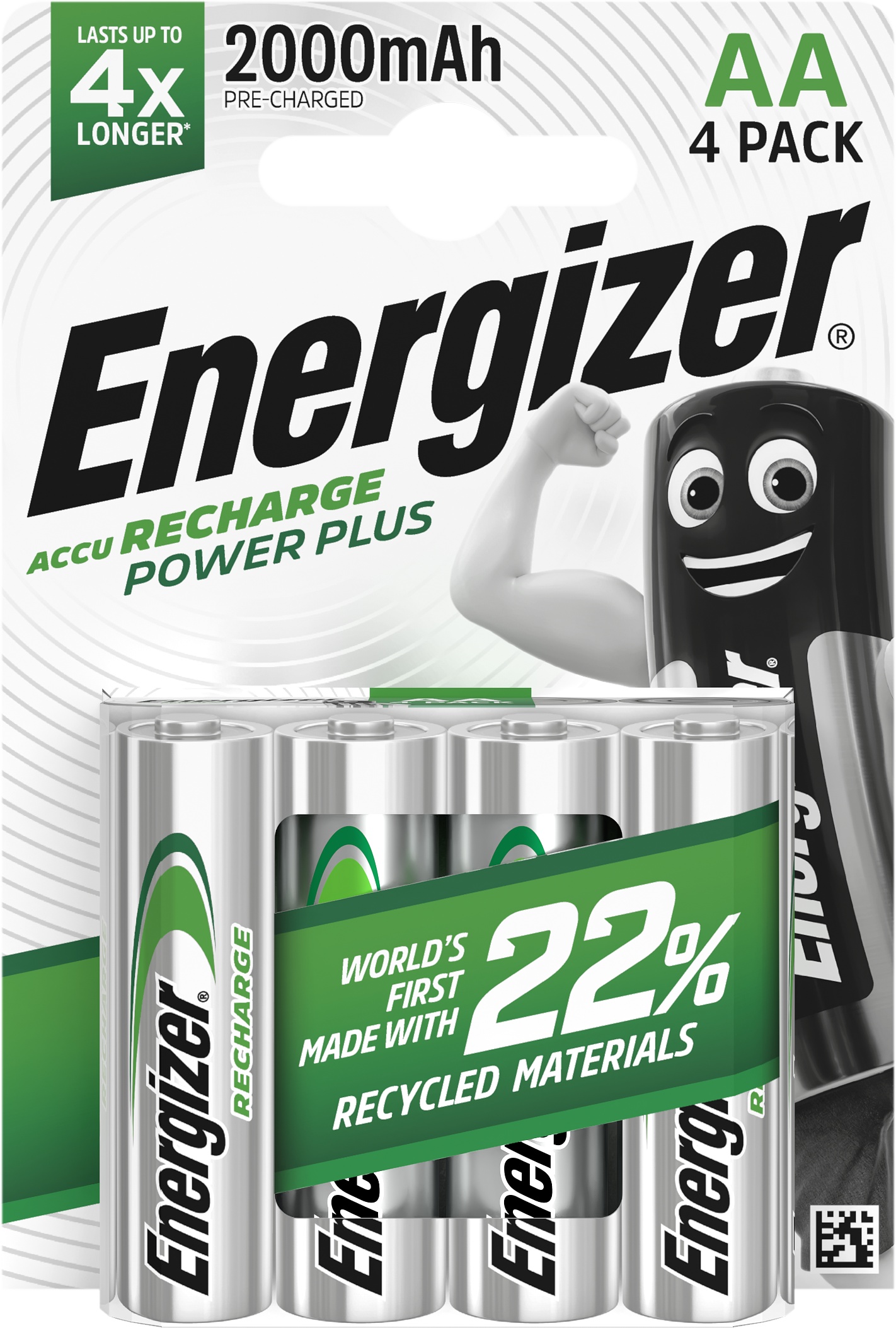 Акумулятор R6 AA - ENERGIZER PRE-CH POWER PLUS / 2000 MAH NI-MH 1 (R6RCH2000PP) Energizer фото 2
