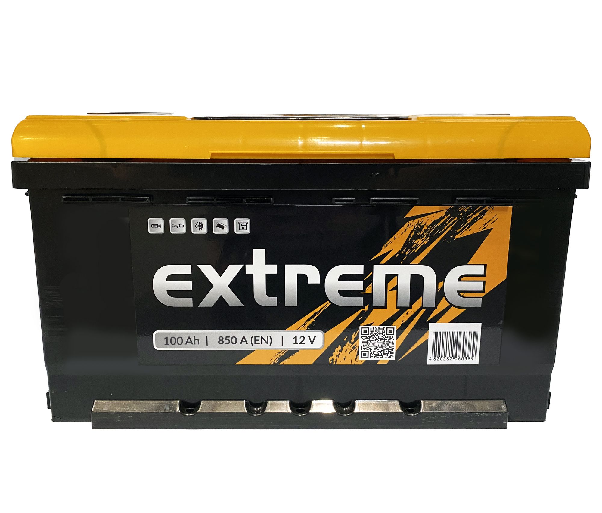 Акумуляторна батарея 100А АКБ EXTREME PREMIUM (EXT100) ПРАВ [+] 12V 100AH 850A 353*175*190 (6CT-100 A (0) EXTREME) Extreme фото 2