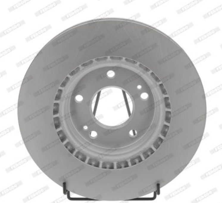 Диск гальмівний KIA SPORTAGE IV (QL, QLE) 1.6 2015.01- FERODO (DDF2680C) Ferodo фото 2