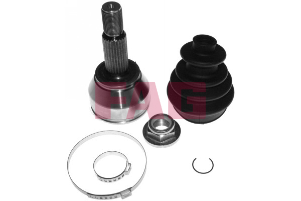 Шрус (наружный) Ford Fiesta/ Fusion 01-12 (25x21z) (-ABS) фото 8