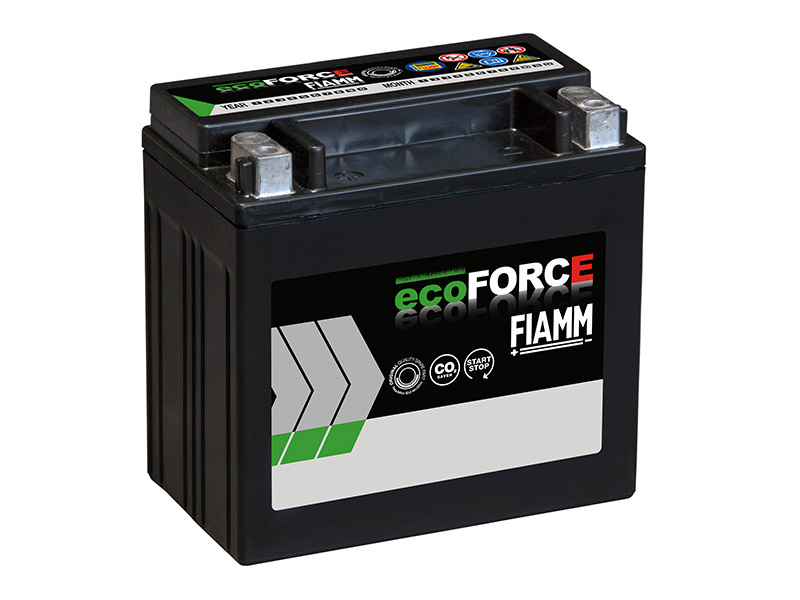 Акумуляторна батарея 12A АКБ FIAMM ECOFORCE AGM (VR200) ЛІВ [+] 12V 12AH 200A 150*87*145 (7906198) Fiamm фото 2