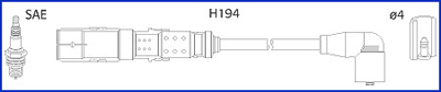 Проводи запалювання VW Caddy III 1.6 94-05/T5 2.0i 03-15 (к-кт) HUCO фото 11