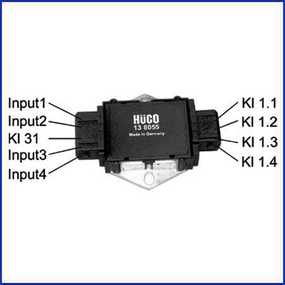 Комутатор AUDI A8 D2 (4D2, 4D8) 4.2 1994.03-2005.12 HUCO (138055) HUCO фото 2