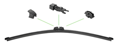 Щітка склоочисника БАСКАРКАСНИЙ HYDROCONNECT MULTICONNECTION / 400 MM / HR40 / АДАПТ VALEO (578565) Valeo фото 2