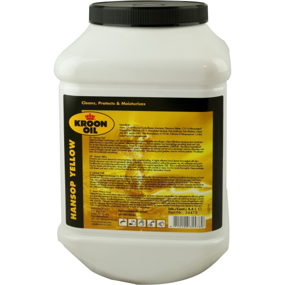 Паста для рук Hansop Yellow 4.5л ДЛЯ 4.5L KROON-OIL HANSOP YELLOW KROON OIL (34478) Kroon Oil фото 2