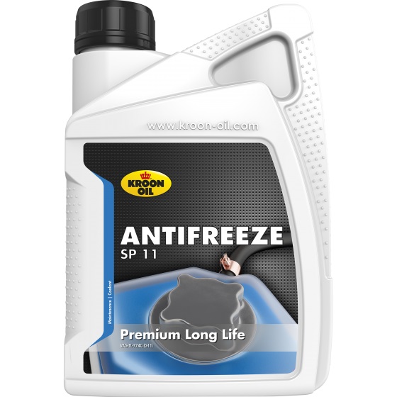 Антифриз Antifreeze SP 11 1л КОНЦЕНТРАТ ЗЕЛЕНИЙ/СИНІЙ ANTIFREEZE SP 11 12X1L KROON OIL (35968) Kroon Oil фото 2
