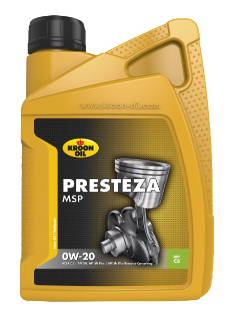 Олива моторна Presteza MSP 0W-20 1л PRESTEZA MSP 0W-20 12X1L / ILSAC GF-5, BMW LL-17 FE+, MB 229.71, KROON OIL (36495) Kroon Oil фото 2