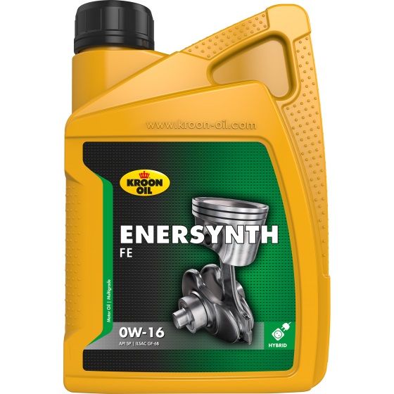 Олива моторна Enersynth (P)HEV 0W-16 1л 1 L BOTTLE KROON-OIL ENERSYNTH (P)HEV 0W-16 KROON OIL (36734) Kroon Oil фото 2
