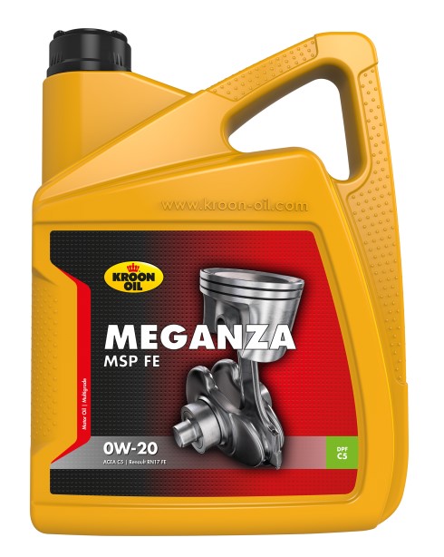 Олива моторна Meganza MSP FE 0W-20 5л 5L MEGANZA MSP FE 0W-20 KROON OIL (36787) Kroon Oil фото 2