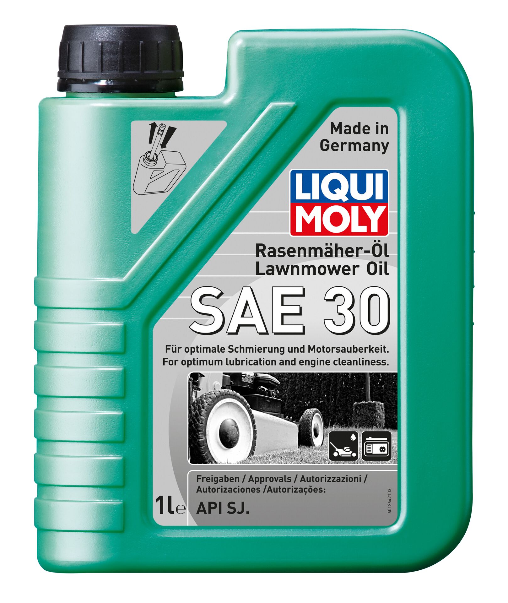ОЛИВА ДЛЯ ГАЗОНОКОСАРОК RASENMAHER-OIL SAE 30 1Л LIQUI MOLY (1264) Liqui Moly фото 2