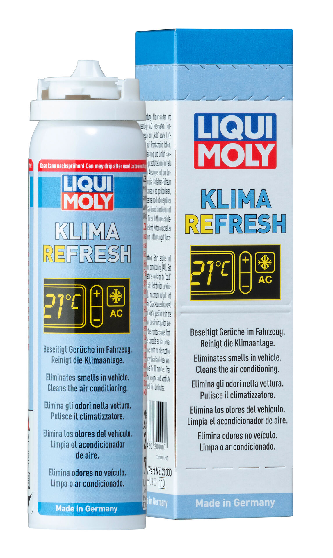 Експрес очисник кондиціонера KLIMA REFRESH 0,075Л LIQUI MOLY (20000) Liqui Moly фото 2
