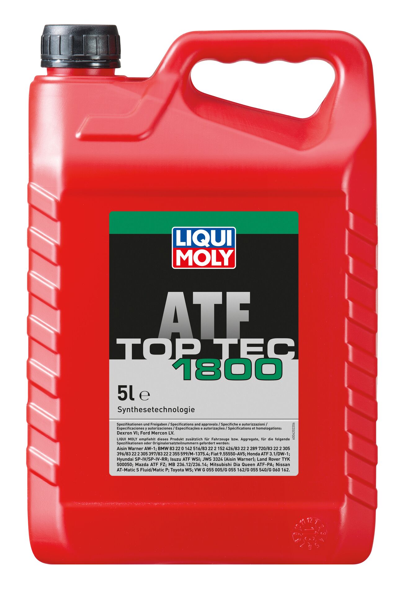 Олива для автоматичних трансмісій TOP TEC ATF 1800 5Л LIQUI MOLY (20662) Liqui Moly фото 2