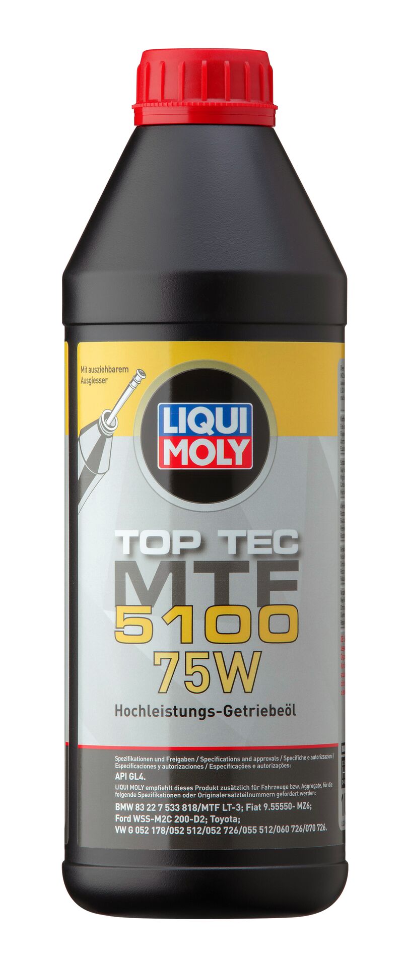 Олива трансмісійна Top Tec MTF 5100 75W 1л LIQUI MOLY (20842) Liqui Moly фото 2