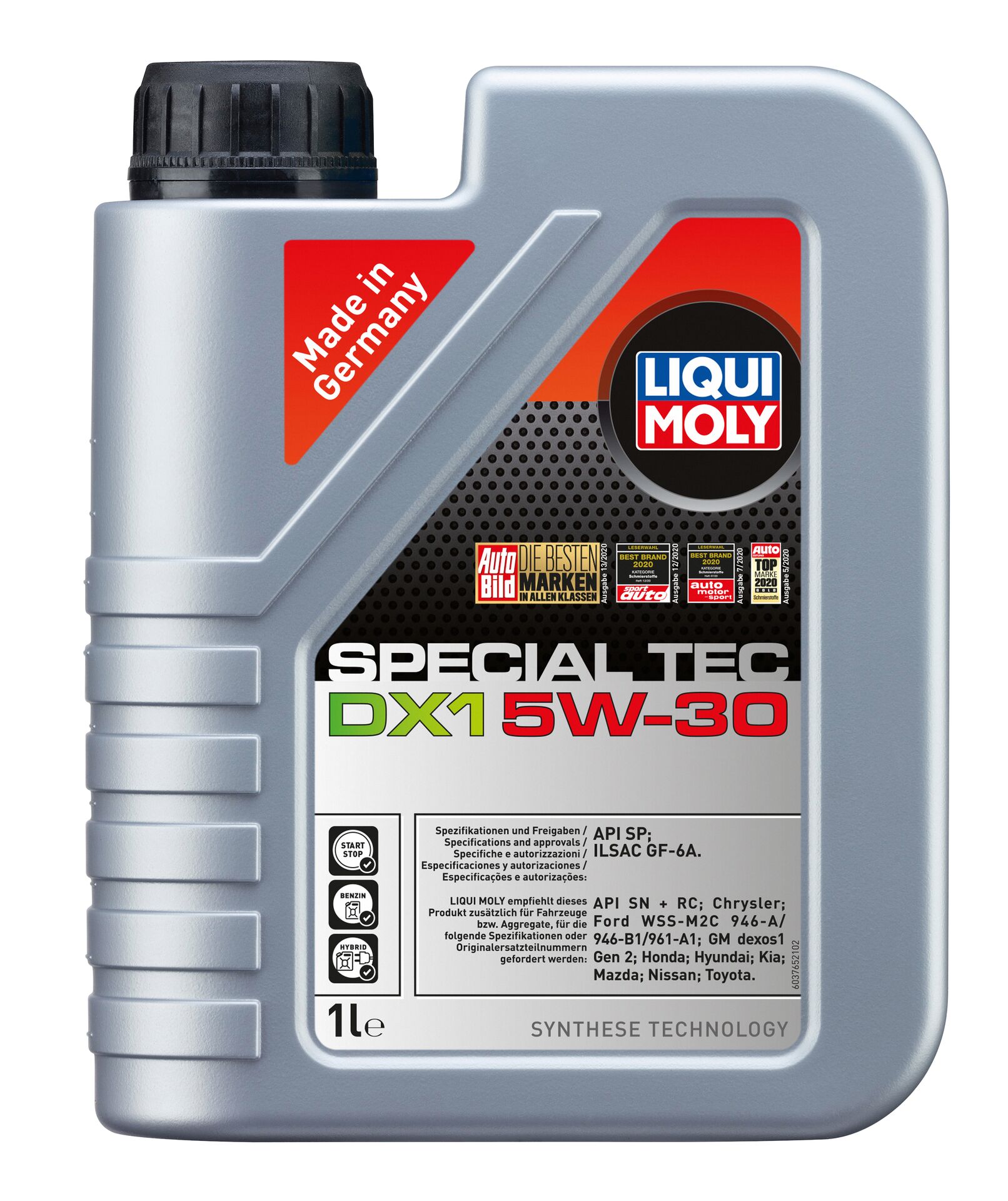 Олива моторна Special Tec DX1 5W-30 1л LIQUI MOLY (20967) Liqui Moly фото 2
