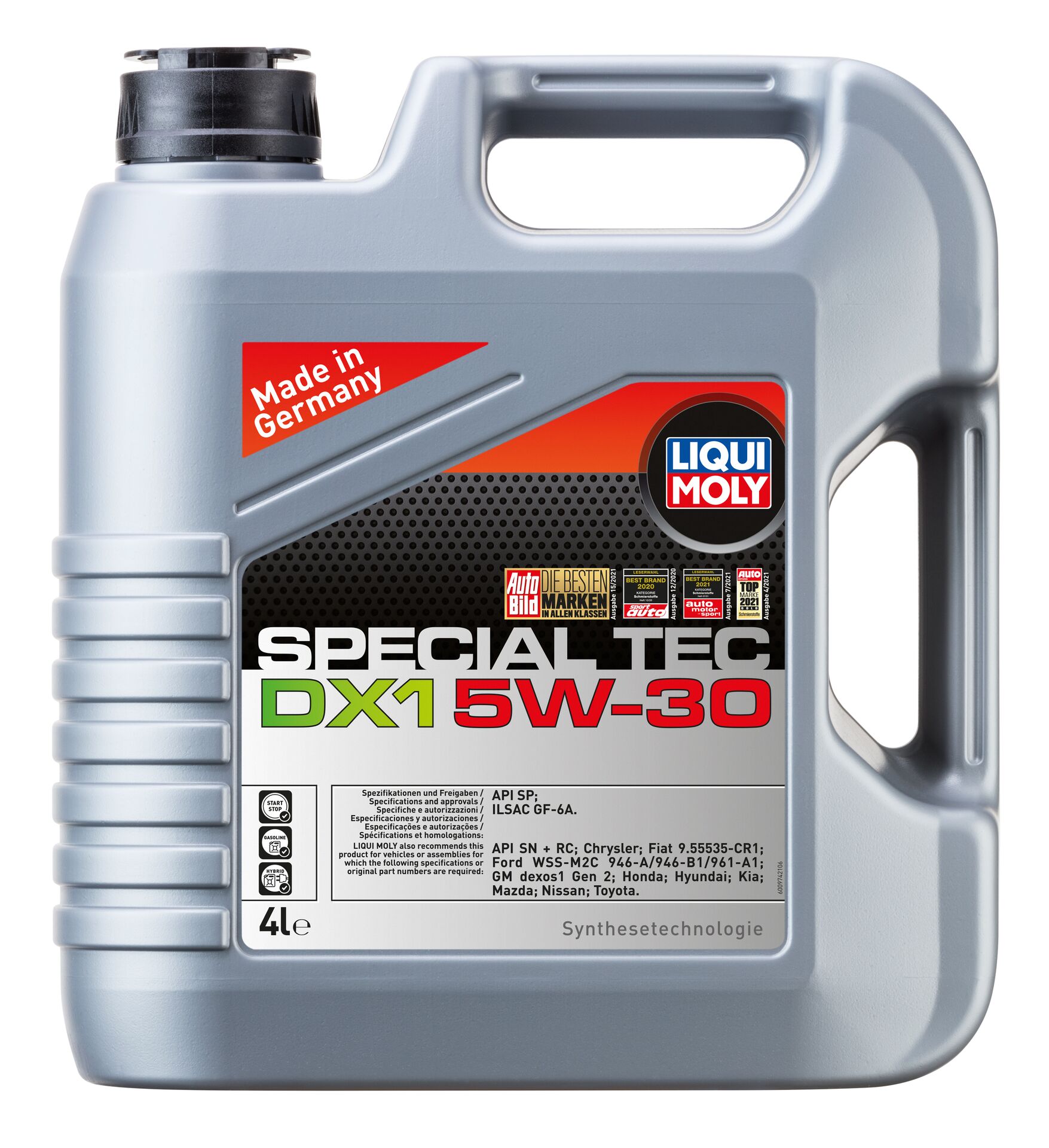 Олива моторна Special Tec DX1 5W-30 4л LIQUI MOLY (20968) Liqui Moly фото 2