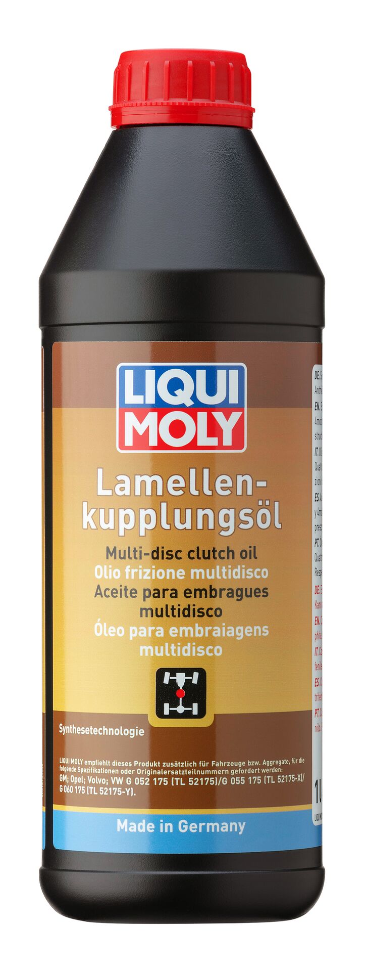 ОЛИВА ДЛЯ БАГАТОДИСКОВИХ МУФТ LAMELLENKUPPLUNGSOL 1Л LIQUI MOLY (21419) Liqui Moly фото 2