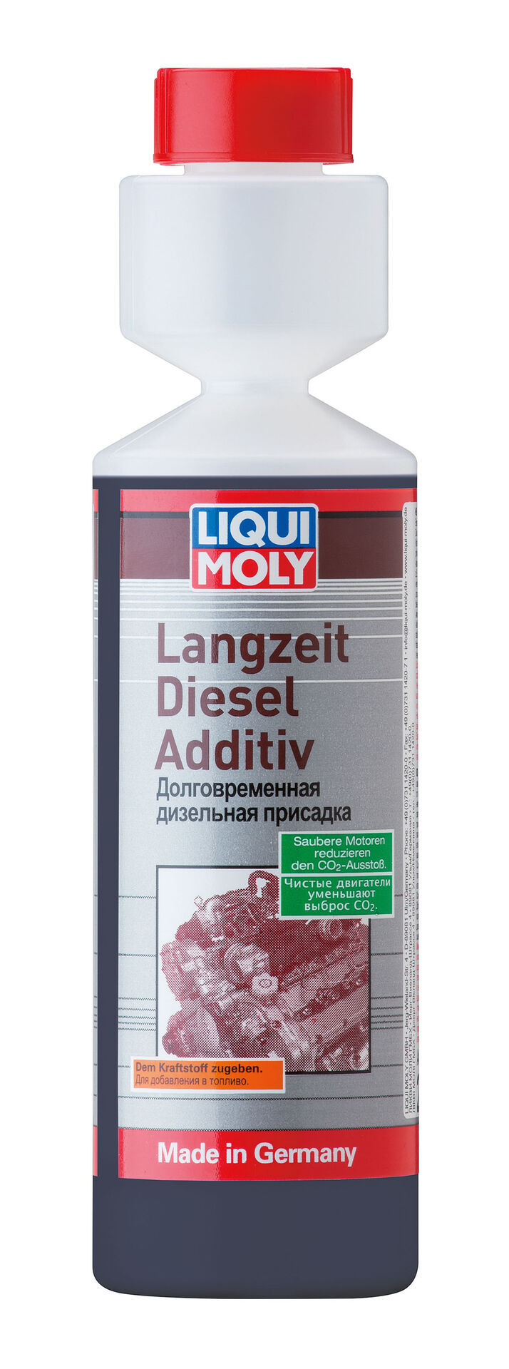 Довготривала дизельна присадка LANGZEIT DIESEL ADDITIV 0,25Л LIQUI MOLY (2355) Liqui Moly фото 2