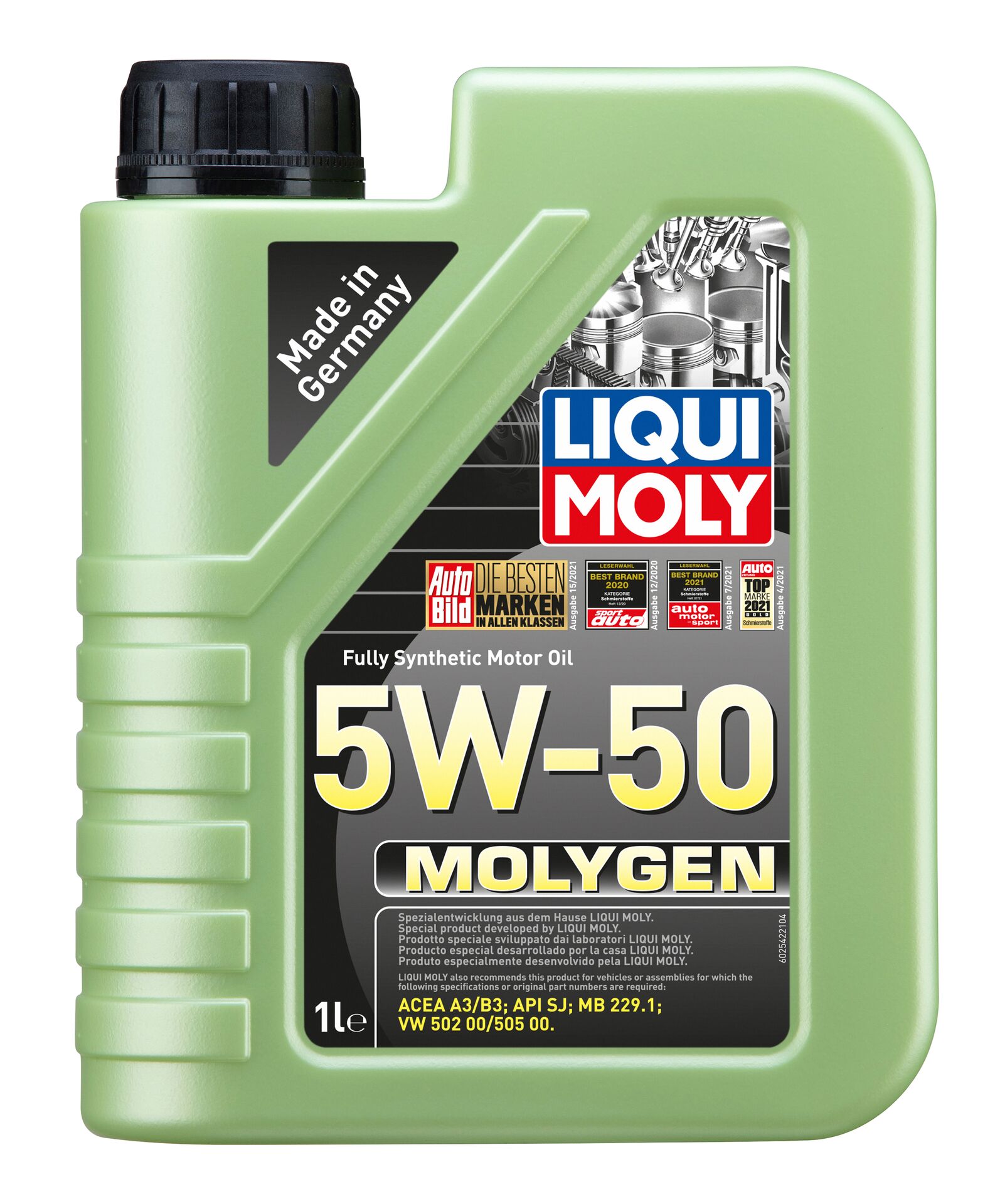 Олива моторна Molygen 5W-50 1л LIQUI MOLY (2542) Liqui Moly фото 2