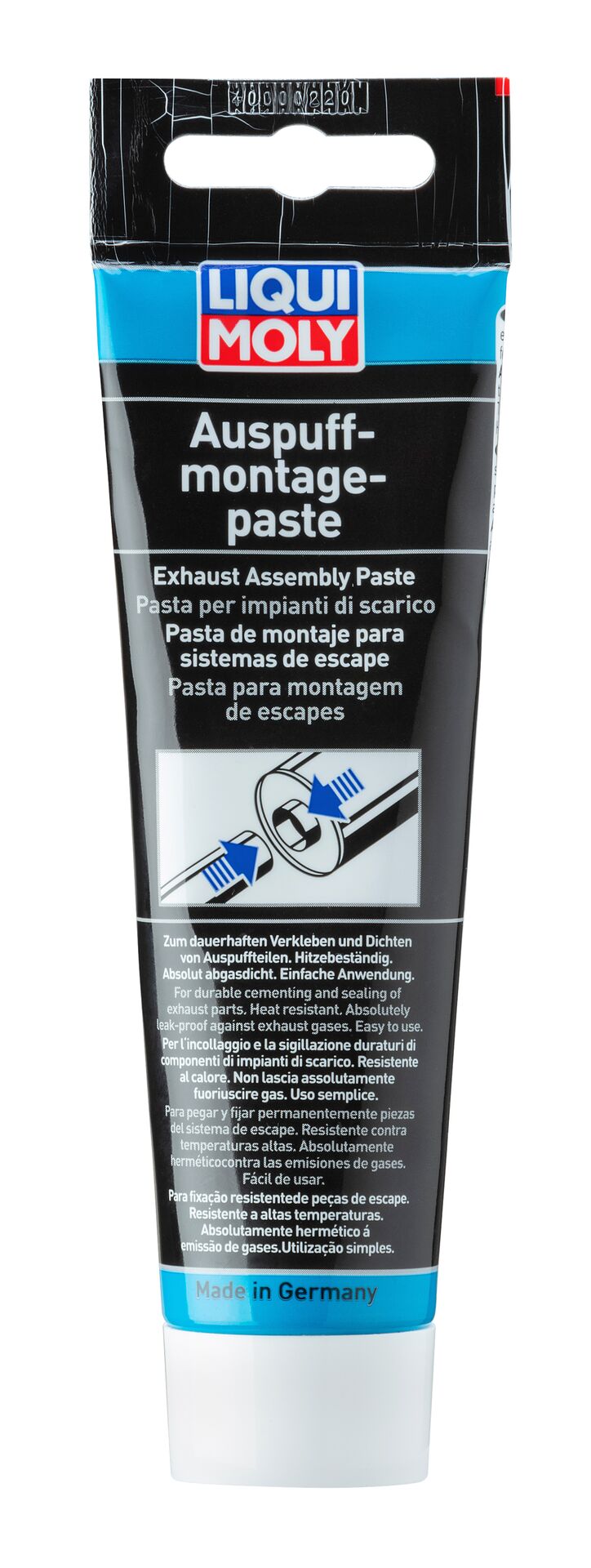 Монтажна паста для вихлопної системи AUSPUFF-MONTAGE-PASTE 0,15КГ LIQUI MOLY (3342) Liqui Moly фото 2