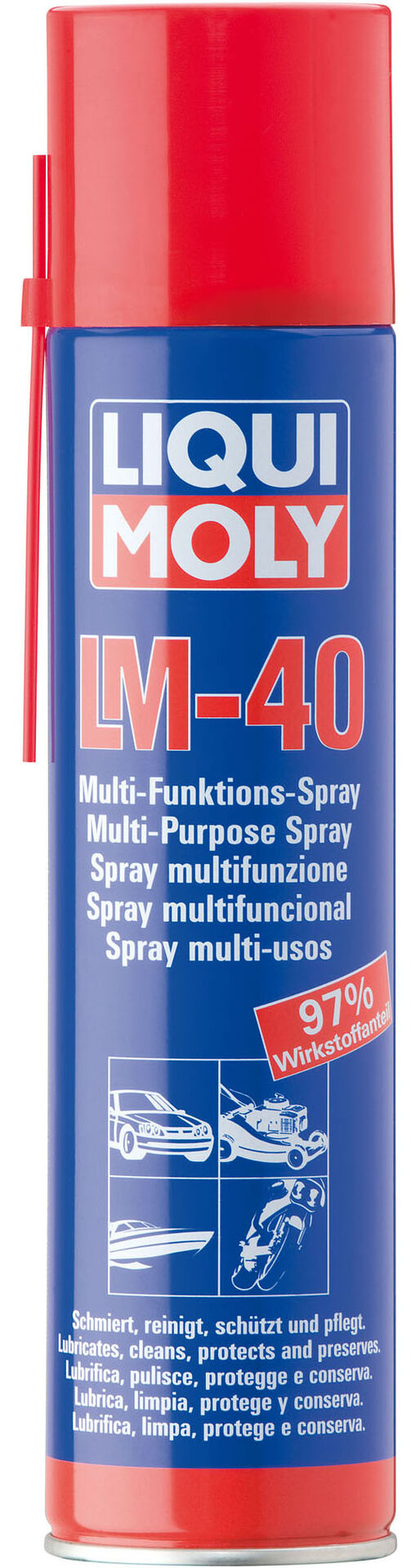 Універсальний засіб LM 40 MULTI-FUNKTIONS-SPRAY 0,4Л LIQUI MOLY (3391) Liqui Moly фото 2