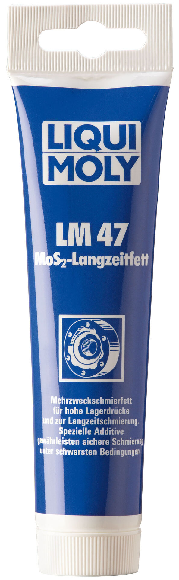 МАСТИЛО ШРУС З ДІСУЛЬФІДОМ МОЛІБДЕНУ LM 47 МоS2 LANGZEITFETT 0,1КГ LIQUI MOLY (3510) Liqui Moly фото 2