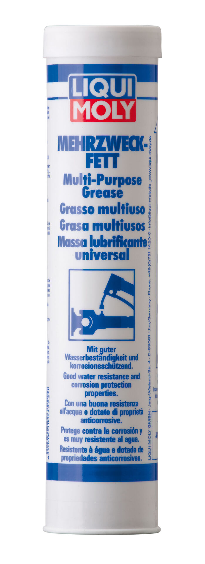 Змазка для підшипників і карданних хрестовин Mehrzweckfett (400g) (3552=7562) Liqui Moly фото 8