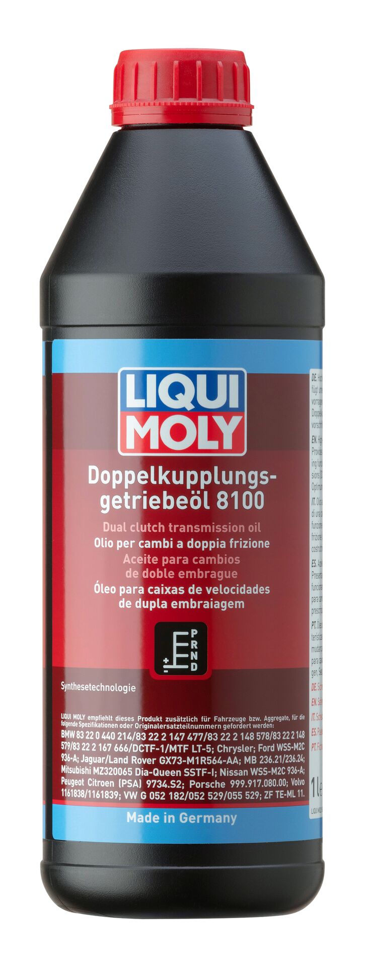 Олива трансмiсiйна для DSG DOPPELKUPPLUNGSGETRIEBE-OL 8100 1Л LIQUI MOLY (3640) Liqui Moly фото 2