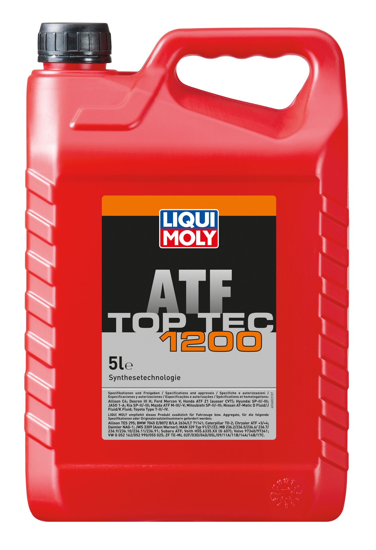 Олива для автоматичних трансмісій TOP TEC ATF 1200 5Л LIQUI MOLY (3682) Liqui Moly фото 2