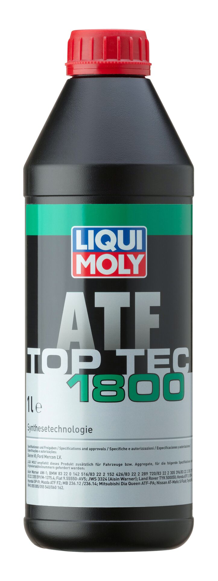Олива для автоматичних трансмісій TOP TEC ATF 1800 1Л LIQUI MOLY (3687) Liqui Moly фото 2