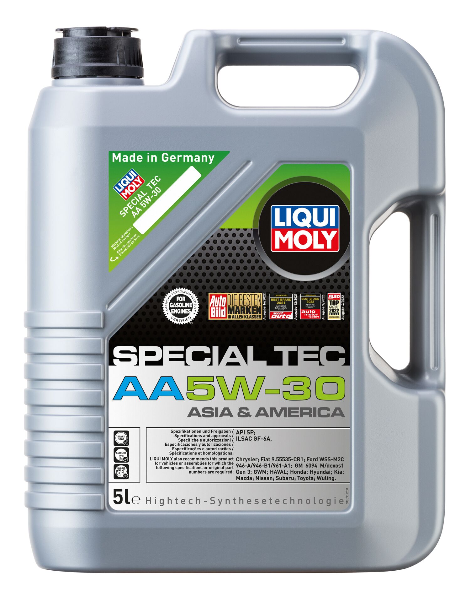 Олива моторна Special Tec AA 5W-30 5л LIQUI MOLY (7530) Liqui Moly фото 2