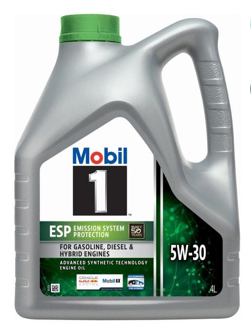Олива моторна MOBIL1 ESP Formula P 5W30 4л MOBIL1 ESP FORMULA P 5W-30 4Л (5W30 M1 ESP FP 4L) Mobil фото 2