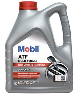 Олива трансмісійна ATF MULTI-VEHICLE 4л MOBIL ATF MULTI-VEHICLE 4Л (ATF MULTI-V 4L) Mobil фото 2