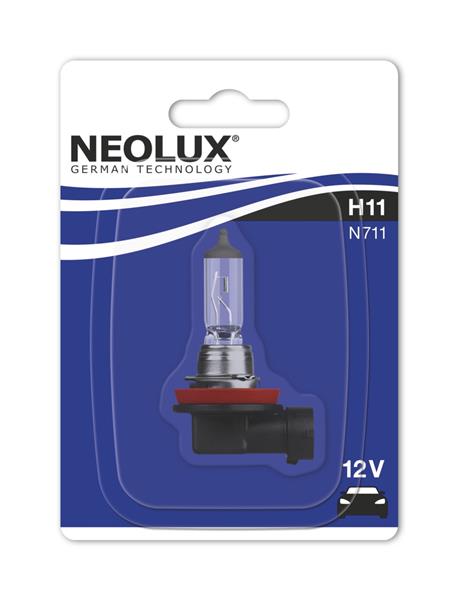 Автолампа галогенова 55W H11 12V 55W PGJ19-2/1ШТ. BLISTER NEOLUX (N711-01B) Neolux фото 2