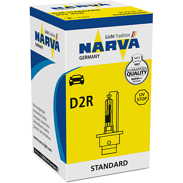 Автолампа ксенонова D2R 85V 35W P32D-3 NARVA (84006NVAC1) Narva фото 2