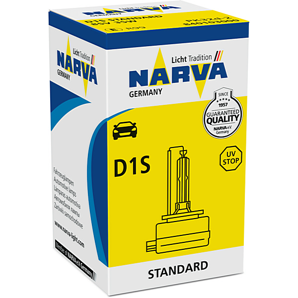 Автолампа ксенонова D1S 85V 35W PK32D-2 NARVA (84010NVAC1) Narva фото 2