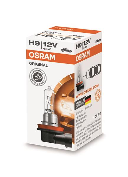 Автолампа галогенова 65W H9 12V 65W PGJ19-5/ORIGINAL LINE OSRAM (64213) osram фото 2