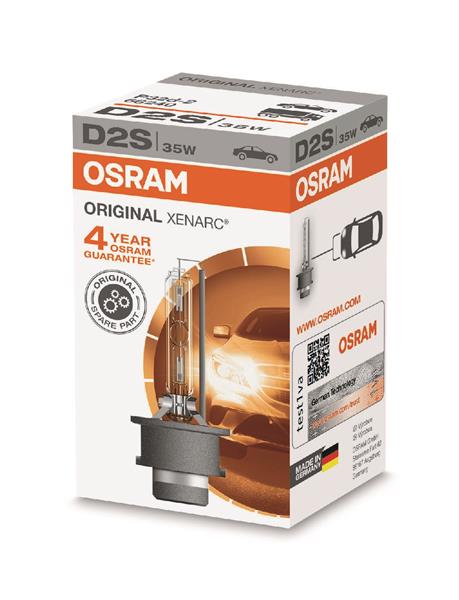 Автолампа ксенонова D2S 85V 35W 4000K P32D-2/XENARC ORIGINAL OSRAM (66240) osram фото 2