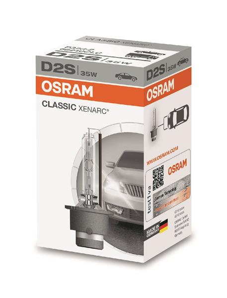 Автолампа ксенонова D2S 85V 35W P32D-2/XENARC CLASSIC OSRAM (66240CLC) osram фото 2