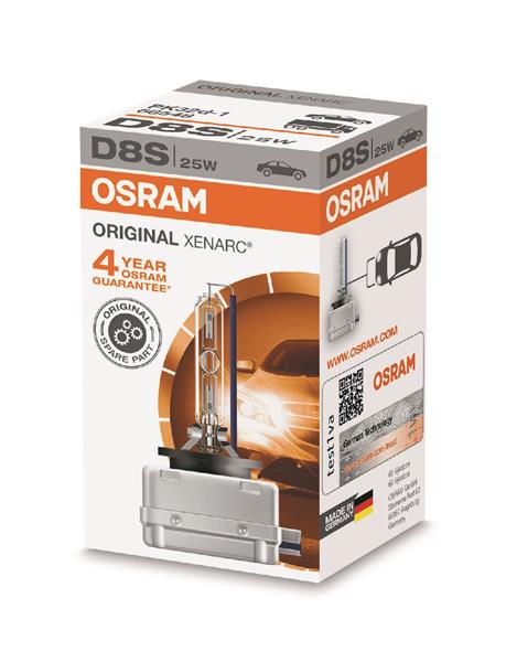 Автолампа ксенонова D8S 42V 25W 4500K PK32D-1/XENARC ORIGINAL OSRAM (66548) osram фото 2