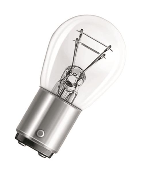Автолампа 21/4W P21/4W 12V 21/4W BAZ15D/КРАТН. X10 OSRAM (7225) osram фото 2