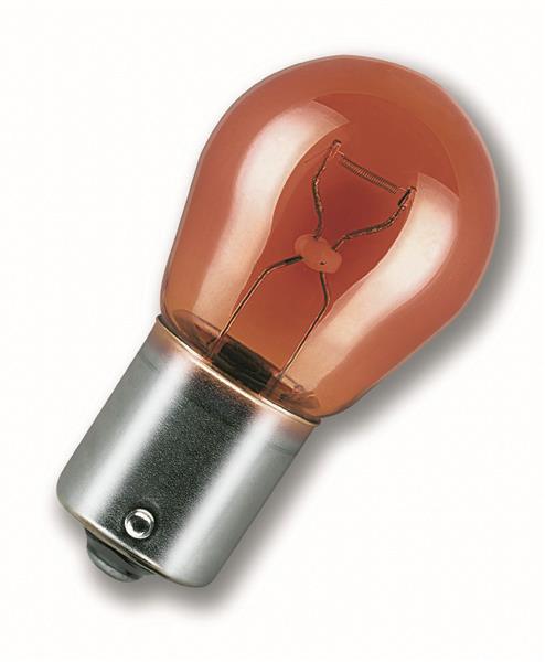 Автолампа 21W PY21W 12V 21W BAU15S/КРАТН. X10 OSRAM (7507) osram фото 2