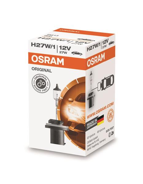 Автолампа 27W H27W/1 12V 27W PG13 OSRAM (880) osram фото 2