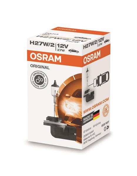 Автолампа 27W H27W/2 12V 27W PGJ13 OSRAM (881) osram фото 2