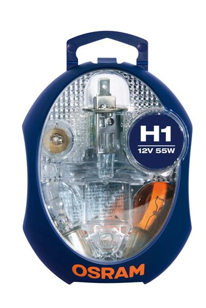Комплект автоламп галогенових H1 12V 5-55W / 1XH1 / 1X2825(W5W) / 1X7507(PY21W) / 1X7528(P21/5W OSRAM (CLK H1) osram фото 2