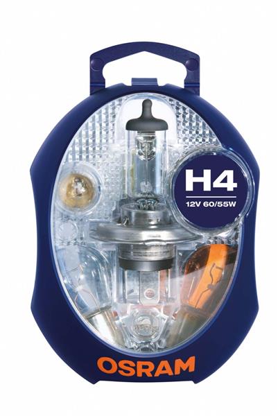 Комплект автоламп галогенових H4 12V 5-55W / 1XH4 / 1X2825(W5W) / 1X7507(PY21W) / 1X7528(P21/5W OSRAM (CLK H4) osram фото 2
