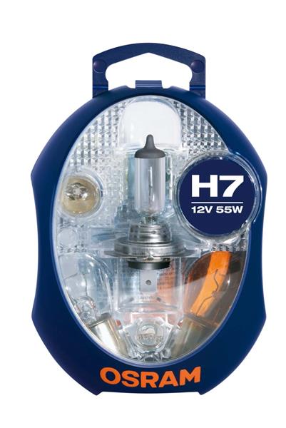 Комплект автоламп галогенових H7 12V 5-55W / 1XH7 / 1X2825(W5W) / 1X7507(PY21W) / 1X7528(P21/5W OSRAM (CLK H7) osram фото 2