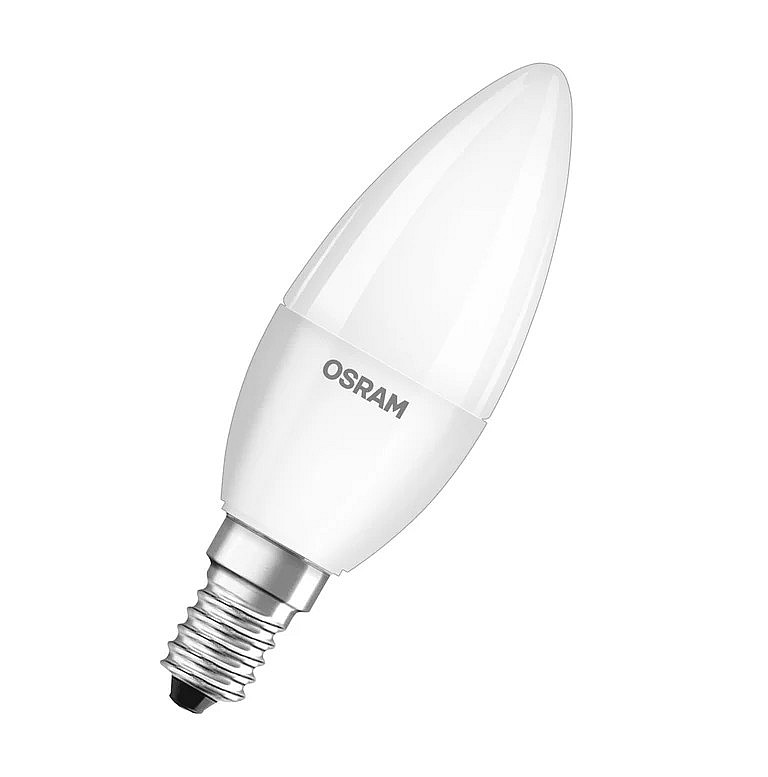 LED лампа побутова (8543709000) E14 LED VALUE CLB60 6.5W/840 4000K 230V 560 LM A+ D35*106 / COOL OSRAM (4058075623590) osram фото 2