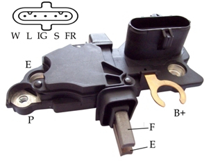 Деталі генератора PR 7233-0117 для FUSO (MITSUBISHI) CANTER 7C15