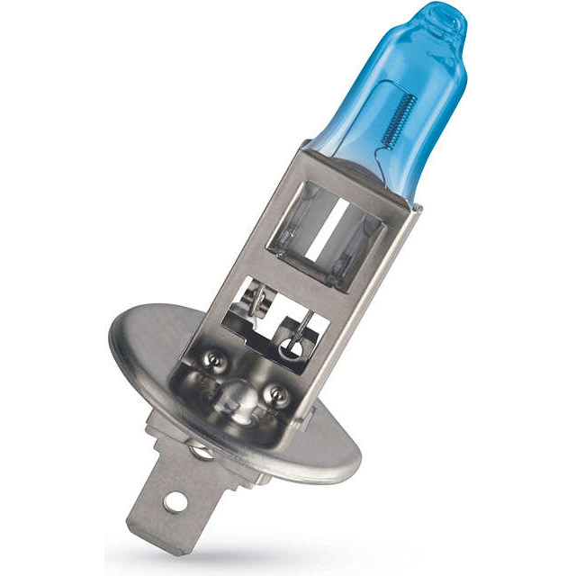 Автолампа галогенова 55W H1 12V 55W 3700K P14,5S / WHITEVISION ULTRA - НА 60% ЗБІЛЬШЕНО ПО PHILIPS (12258WVUB1) Philips фото 2